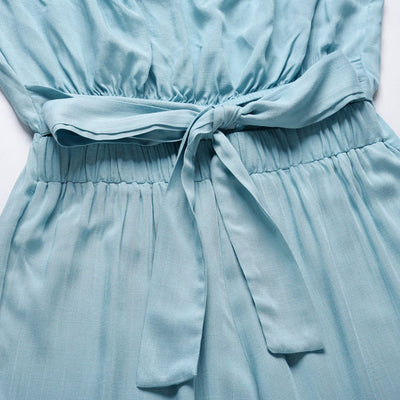 Sienna | Strapless Wide-Leg Jumpsuit