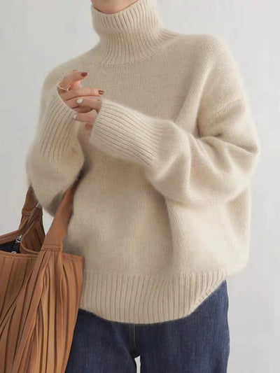 Elara | Turtleneck Sweater 100% Cashmere