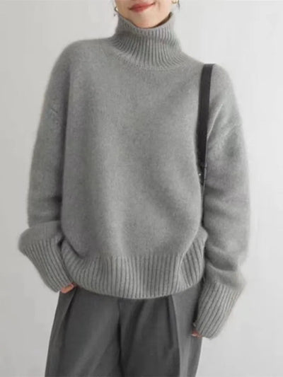 Elara | Turtleneck Sweater 100% Cashmere
