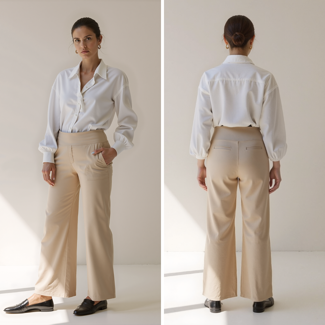 Elena | High-Waist Comfort Pants