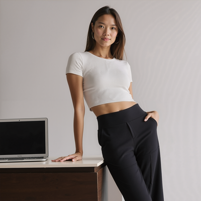 Elena | High-Waist Comfort Pants