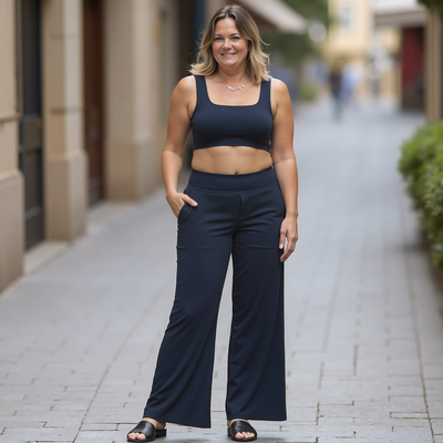 Elena | High-Waist Comfort Pants