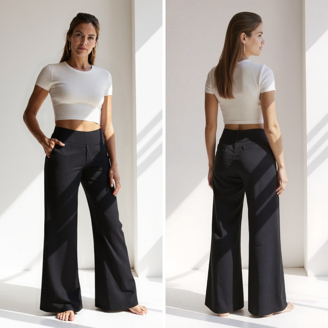 Elena | High-Waist Comfort Pants