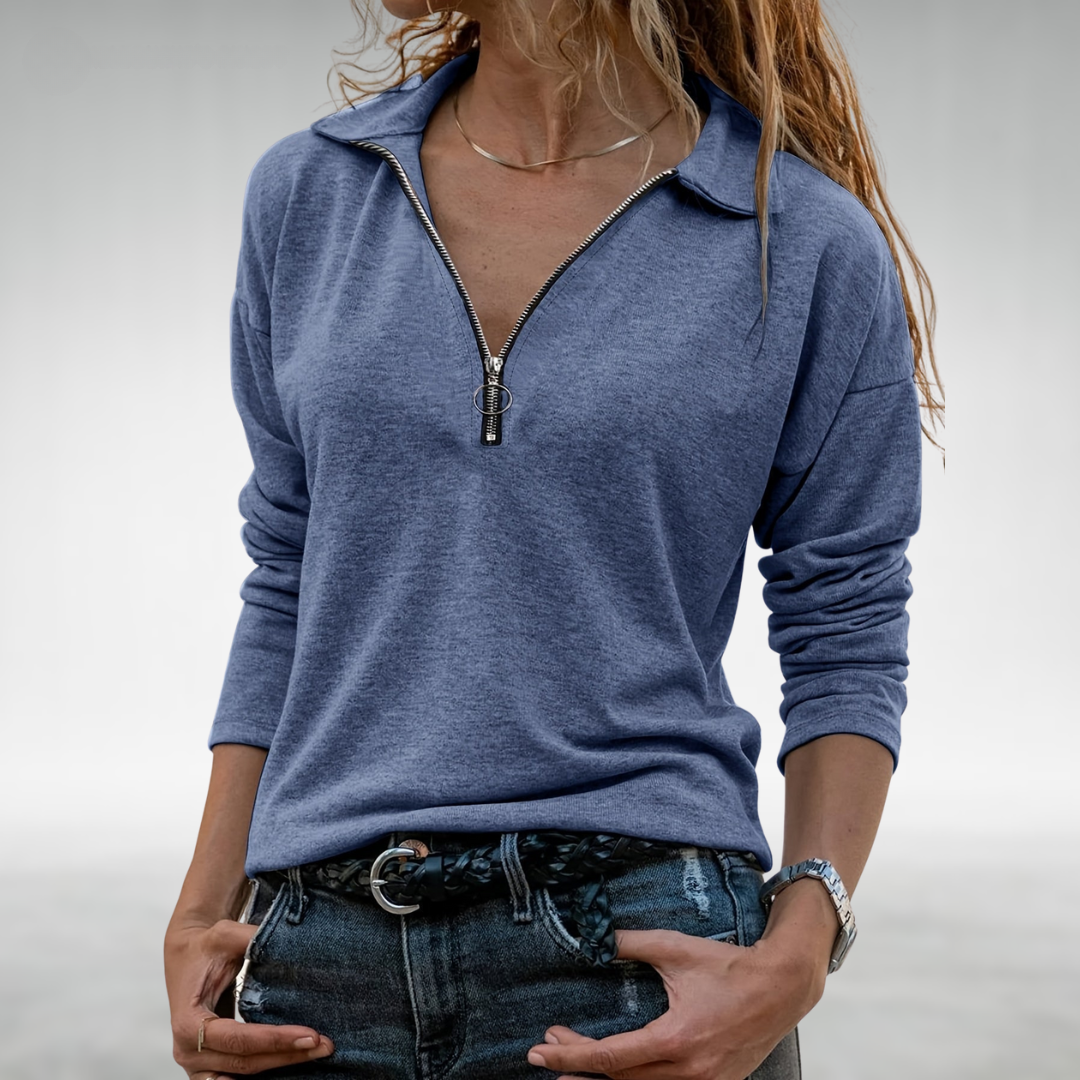 Elodie | Half-Zip Pullover
