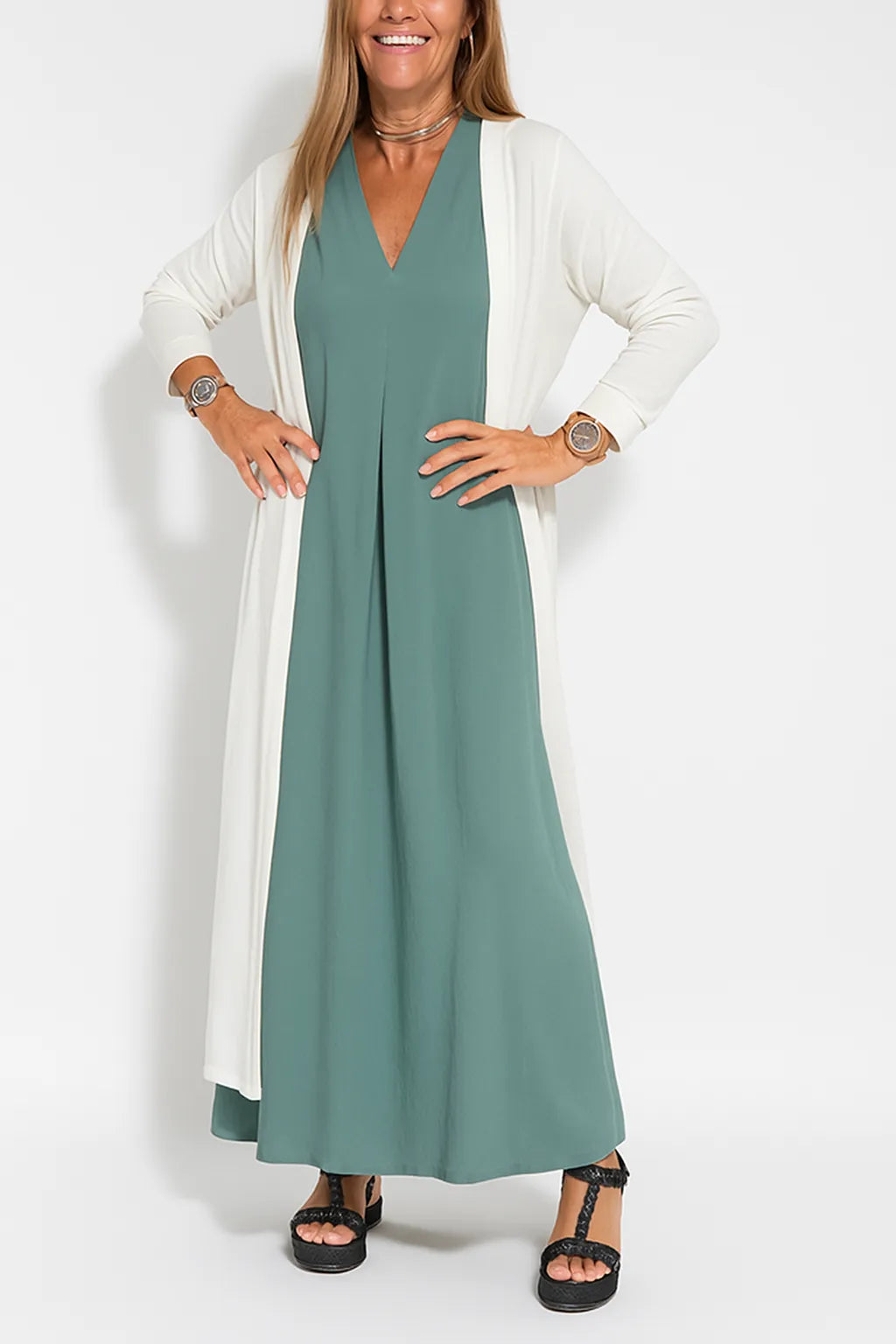 Alicia | Dress with free cardigan