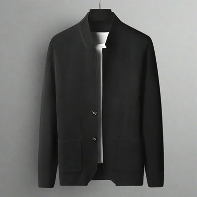 Hugo | Mandarin Collar Cardigan