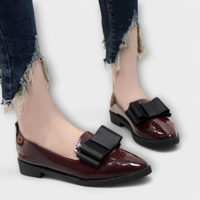 Clara | Bow Loafers