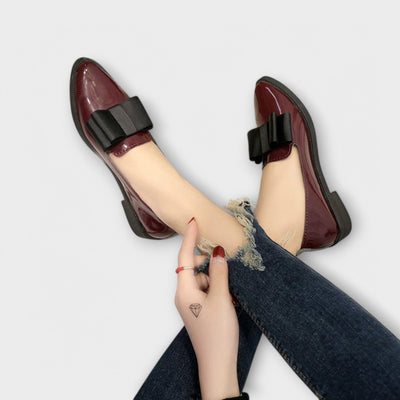 Clara | Bow Loafers