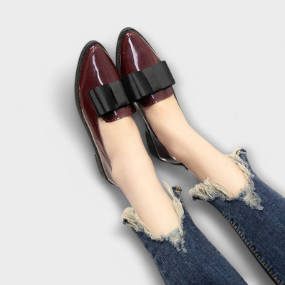 Clara | Bow Loafers