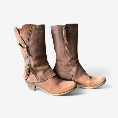 Imogen | Western Leather Boots