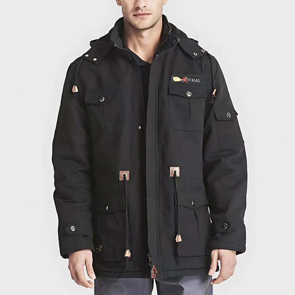 Alistair | Fleece-Lined Hooded Jacket