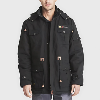 Alistair | Fleece-Lined Hooded Jacket