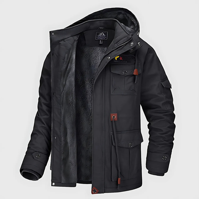 Alistair | Fleece-Lined Hooded Jacket