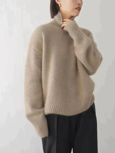 Elara | Turtleneck Sweater 100% Cashmere