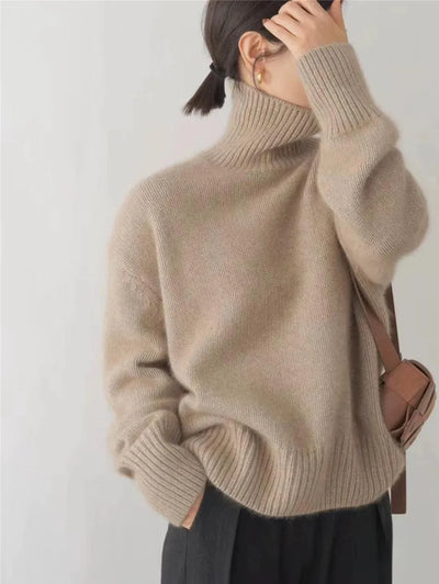 Elara | Turtleneck Sweater 100% Cashmere