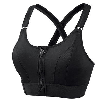 Arden | Front-Zip Support Sports Bra