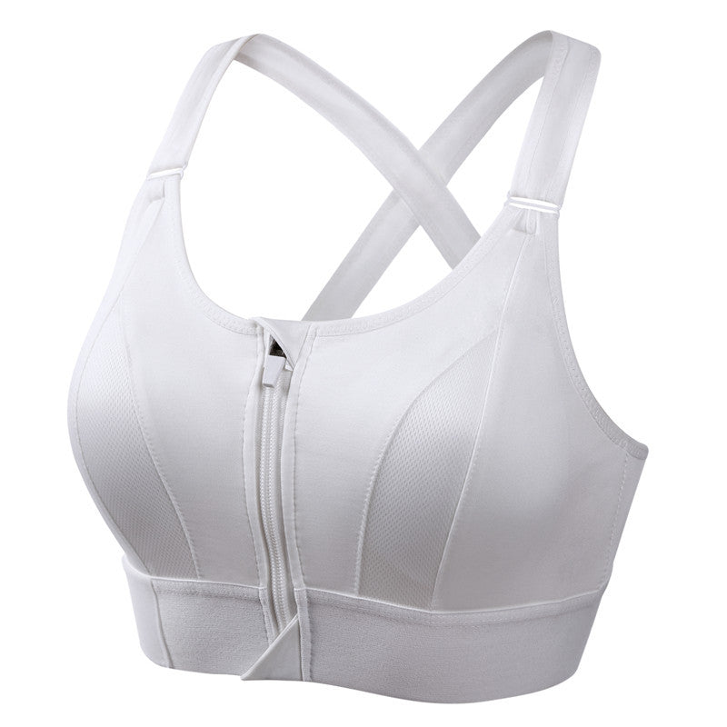 Arden | Front-Zip Support Sports Bra