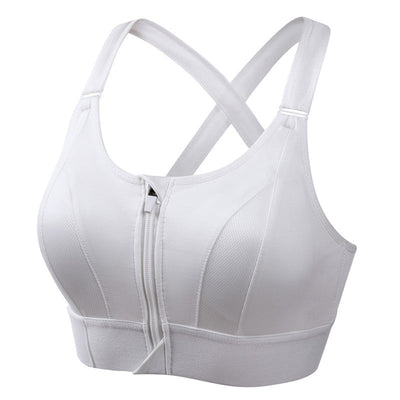 Arden | Front-Zip Support Sports Bra