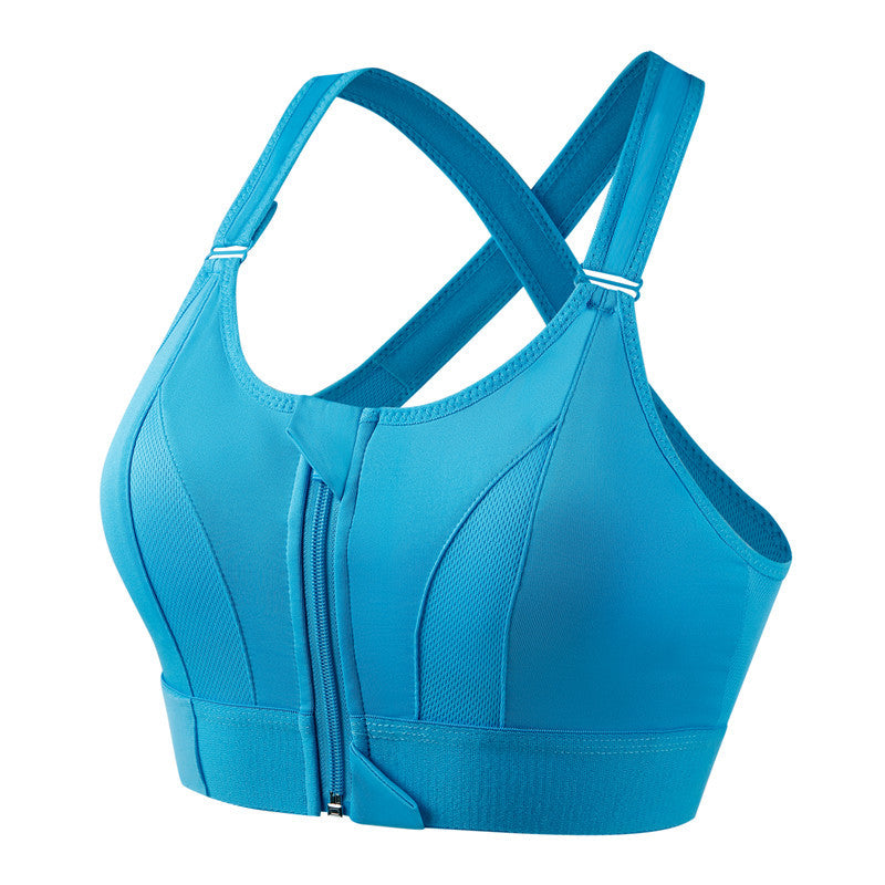 Arden | Front-Zip Support Sports Bra