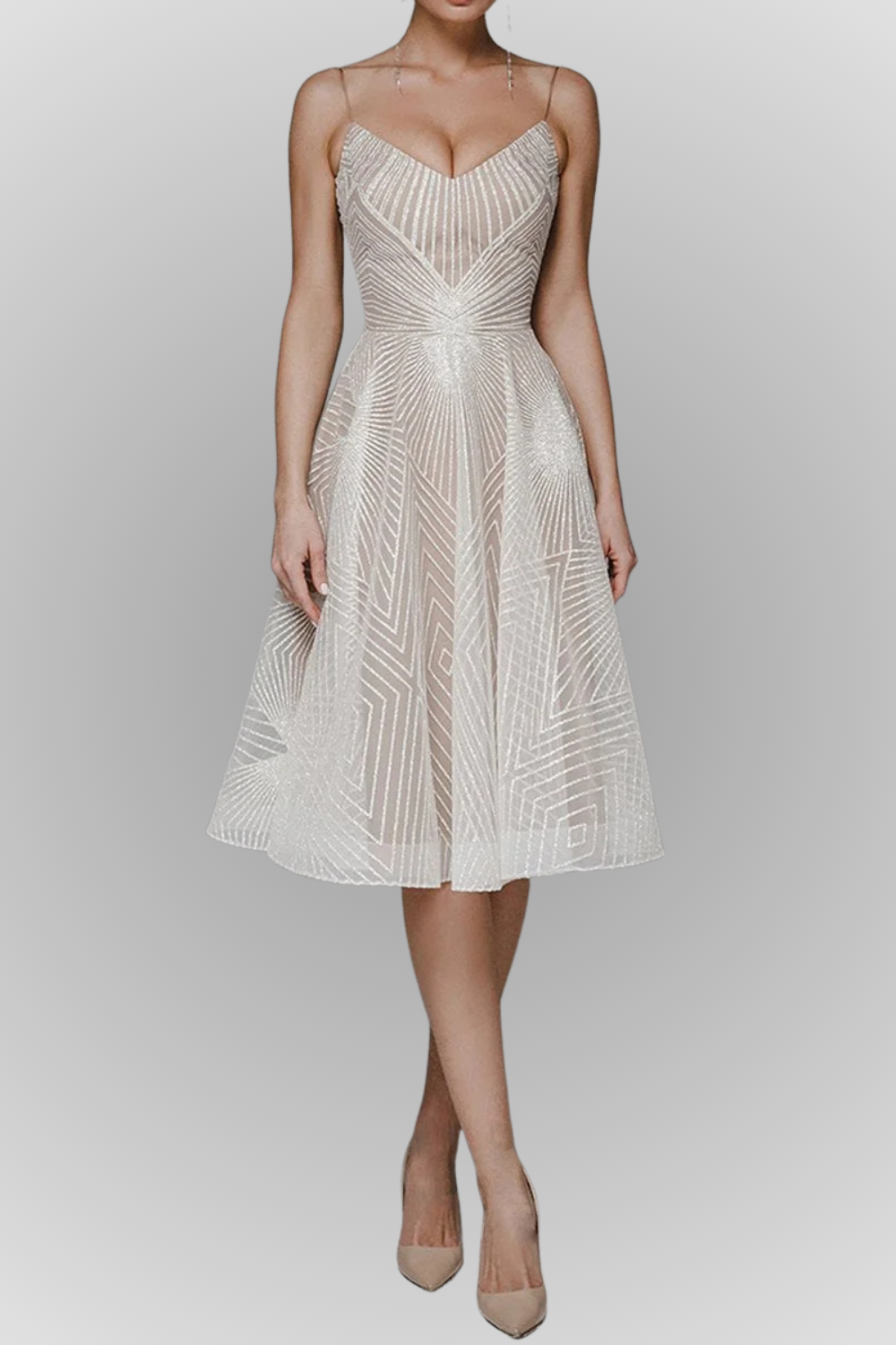 Sophia | Sequin Midi Dress