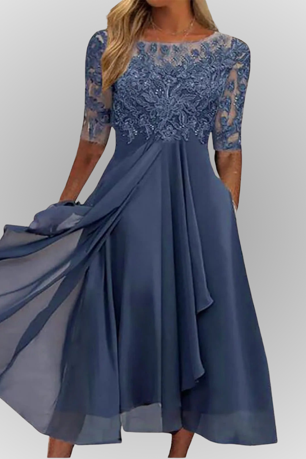 Marina | Lace Evening Dress