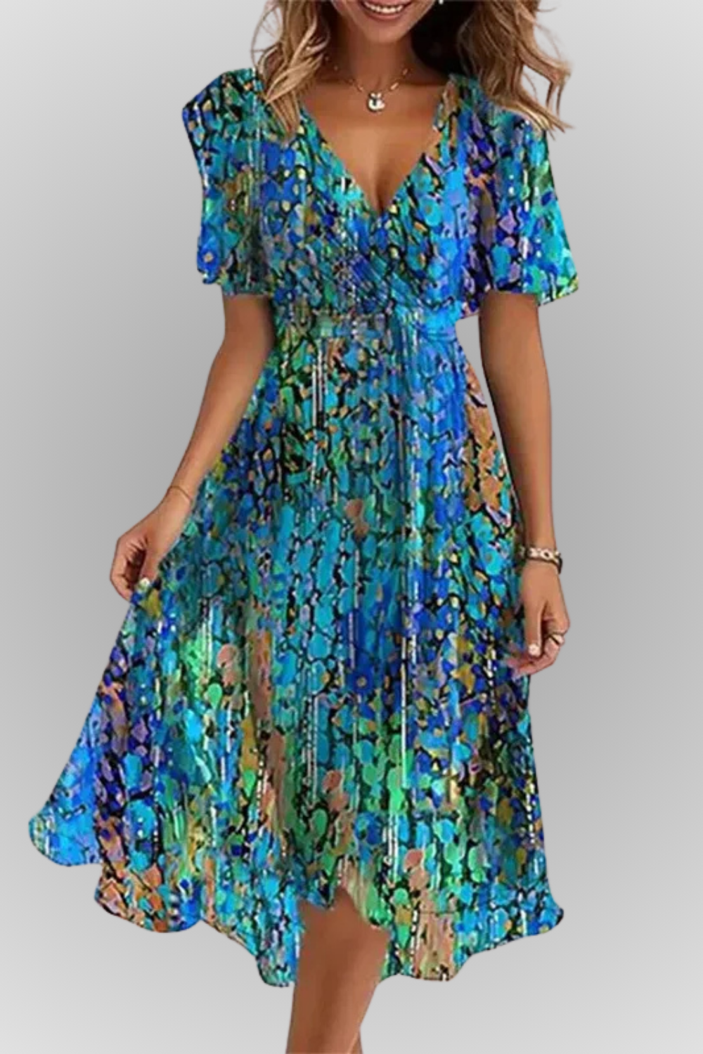 Liana | Printed Dress