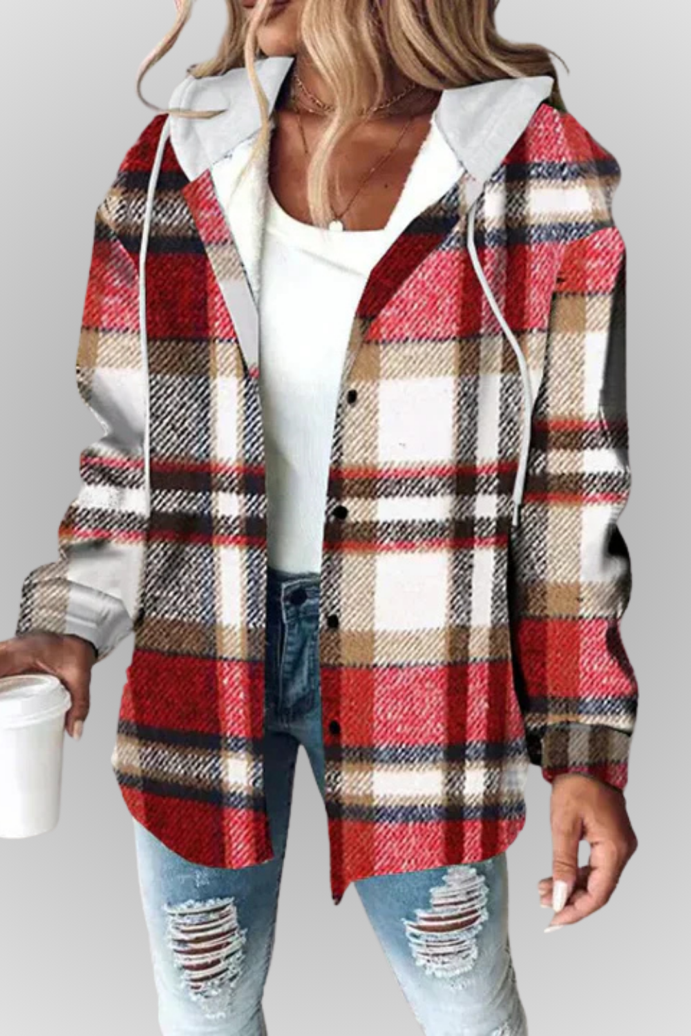 Clara | Plaid Jacket