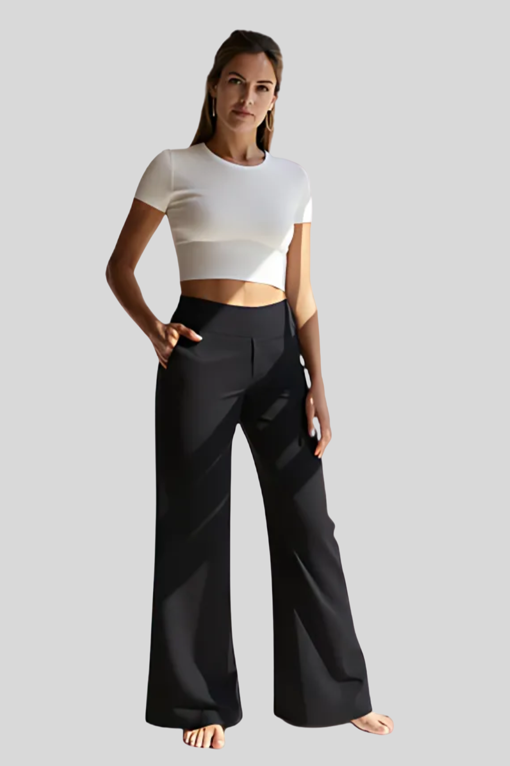 Elena | High-Waist Comfort Pants