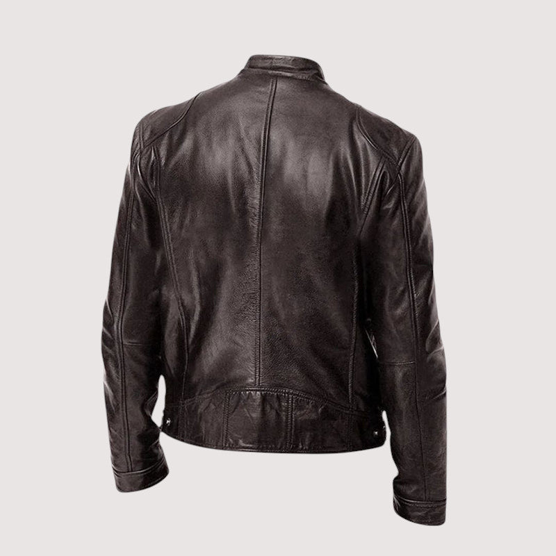Damon | Classic Leather Jacket