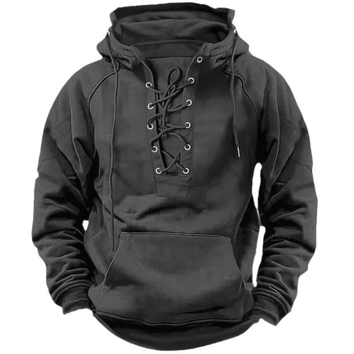 Rowan | Heavyweight Lace-Up Hoodie