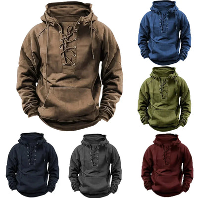 Hugo | Heavyweight Lace-Up Hoodie