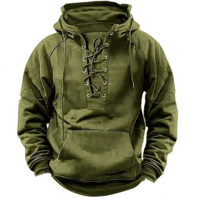 Rowan | Heavyweight Lace-Up Hoodie