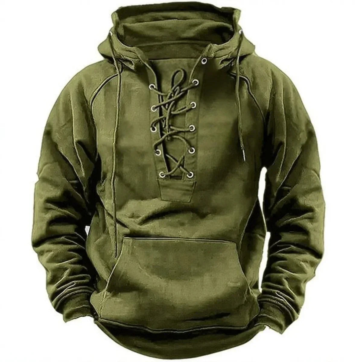 Hugo | Heavyweight Lace-Up Hoodie
