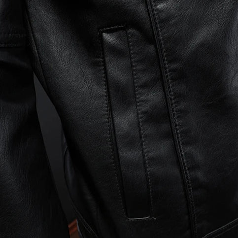 Hugo | Tailored Leather Jacket