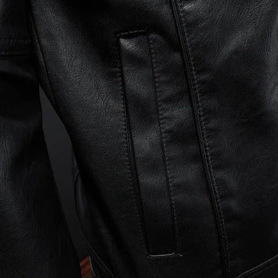 Hugo | Tailored Leather Jacket