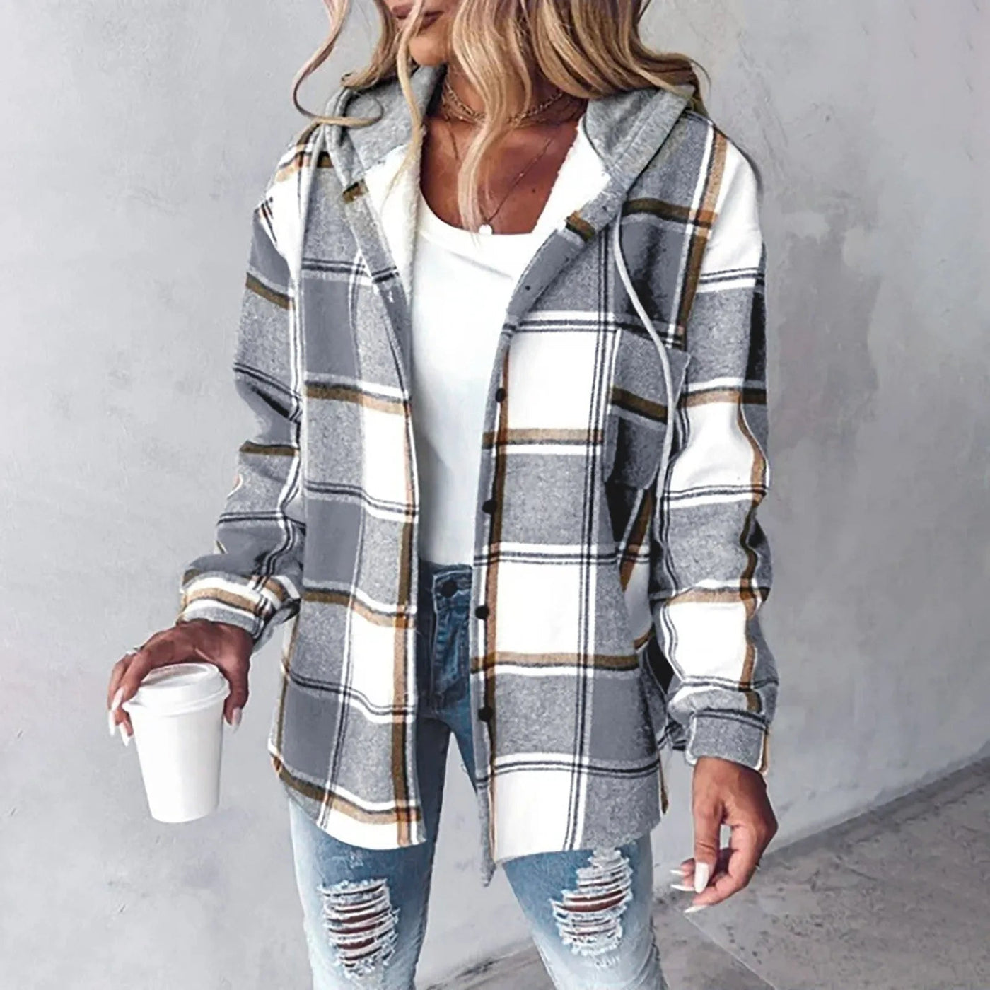 Clara | Plaid Jacket
