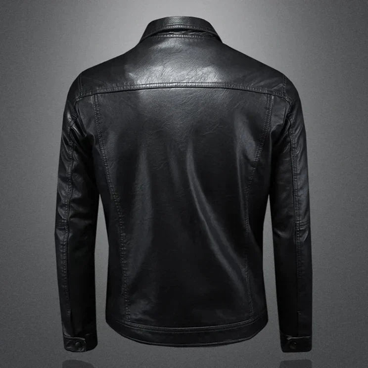 Hugo | Tailored Leather Jacket