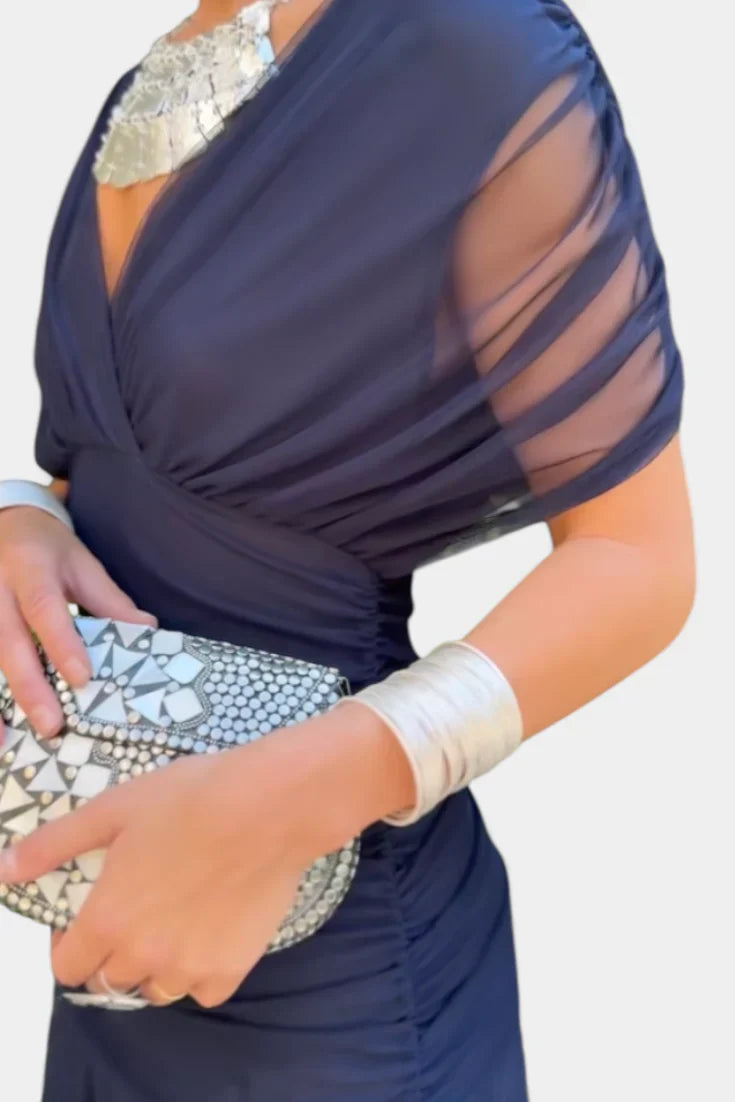 Juliana | Off-Shoulder Midi Dress