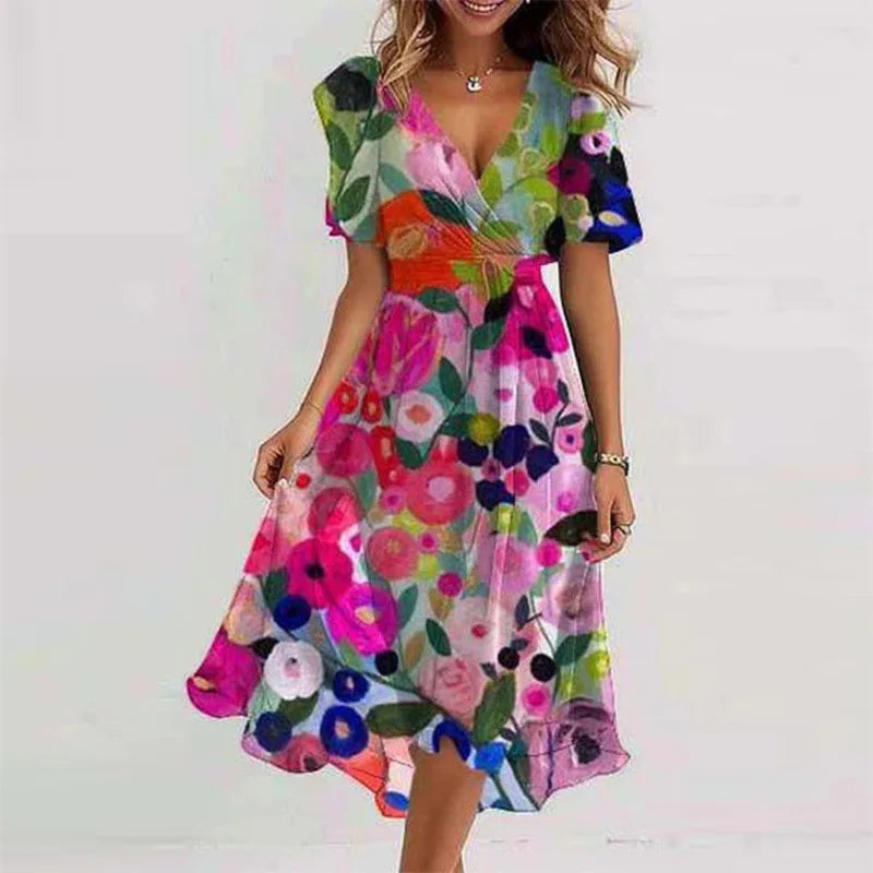 Liana | Printed Dress