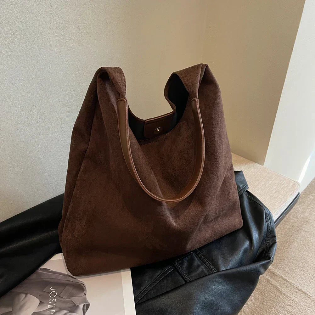 Maren | Suede Tote Bag