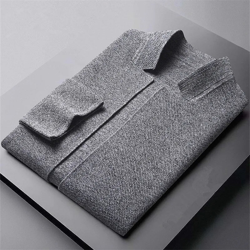 Hugo | Mandarin Collar Cardigan