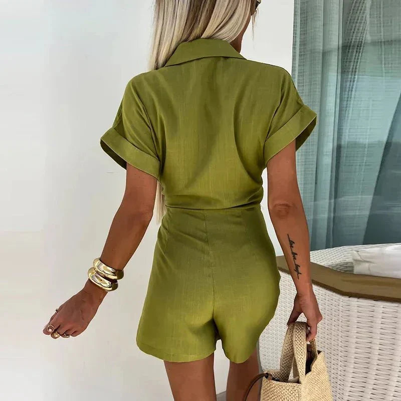 Camila | Wrap-Style Mini Dress