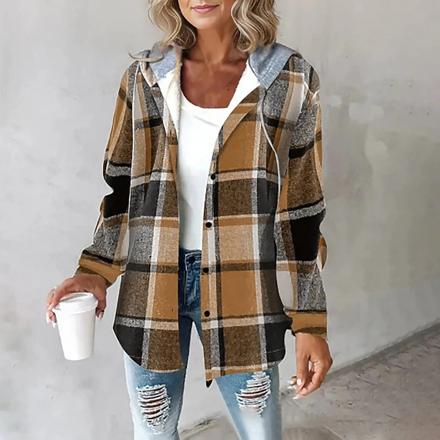 Clara | Plaid Jacket