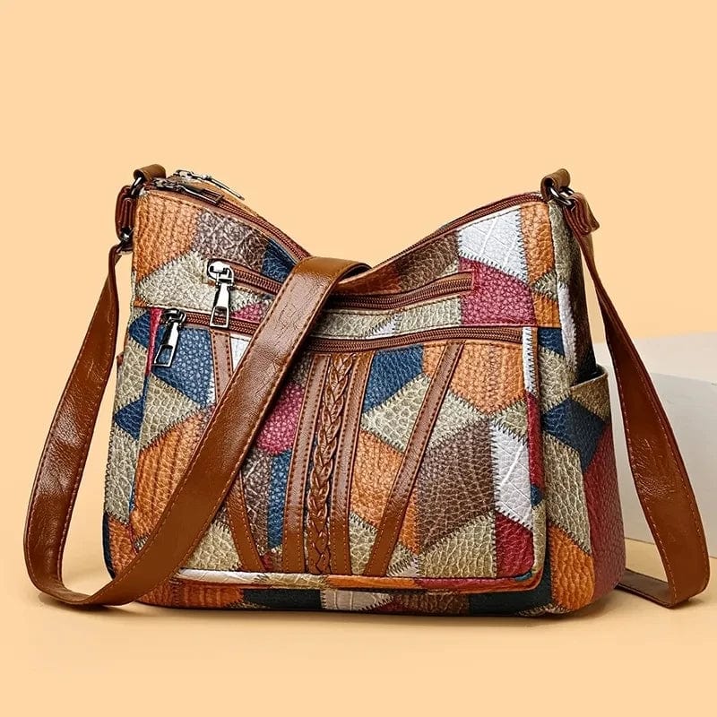 Marisol | Patchwork Shoulder Bag