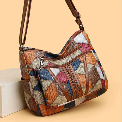 Marisol | Patchwork Shoulder Bag