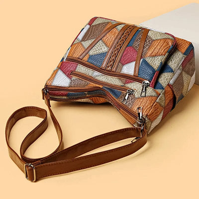 Marisol | Patchwork Shoulder Bag