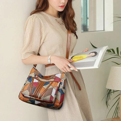 Marisol | Patchwork Shoulder Bag