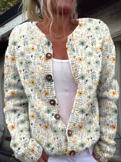 Mila | Floral Cardigan