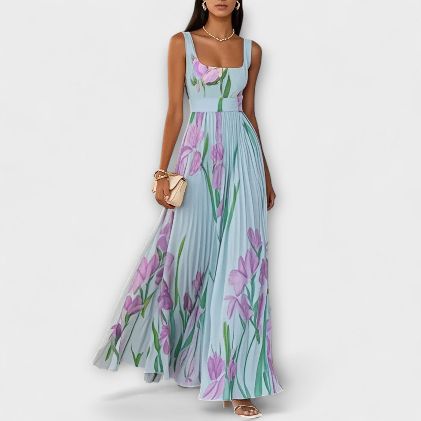 Elena | Floral Maxi Dress