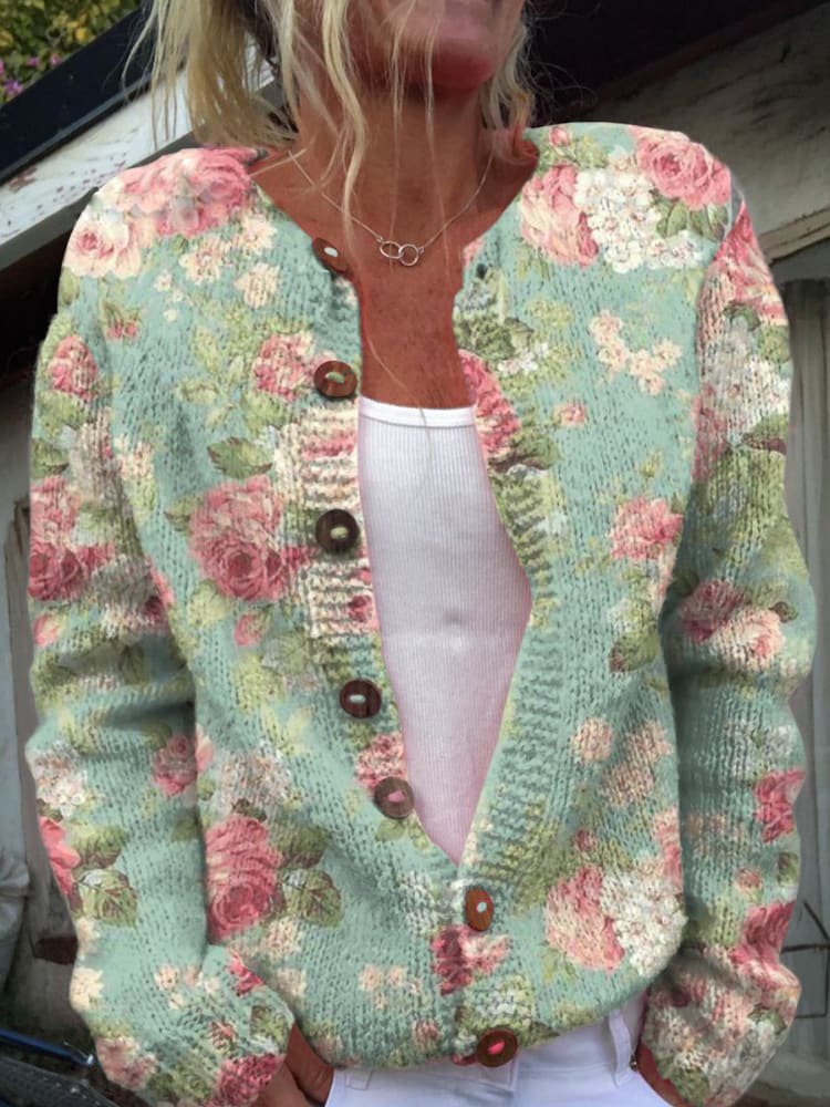 Mila | Floral Cardigan